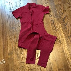 Sansha short sleeved stirrup unitard